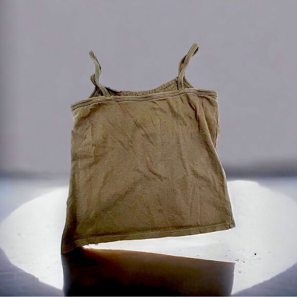 Old Navy l Girl’s Tank top l Top Lined l Brown with front Sequin decor l M l EUC - Picture 3 of 7